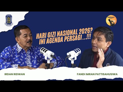 Hari Gizi Nasional 2026?? Ini Agenda PERSAGI Provinsi Kepulauan Bangka Belitung!!! | PERSAGI Provinsi Kepulauan Bangka Belitung PODCAST Eps. 16